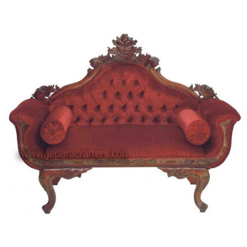 Mahogany Wedding Sofa Flowers MH-SF007